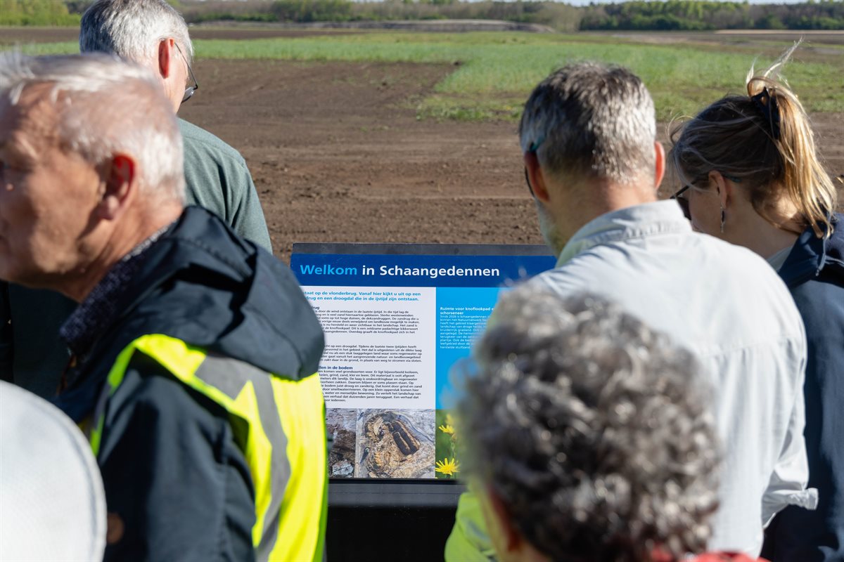 Informatiebord stuifduinen