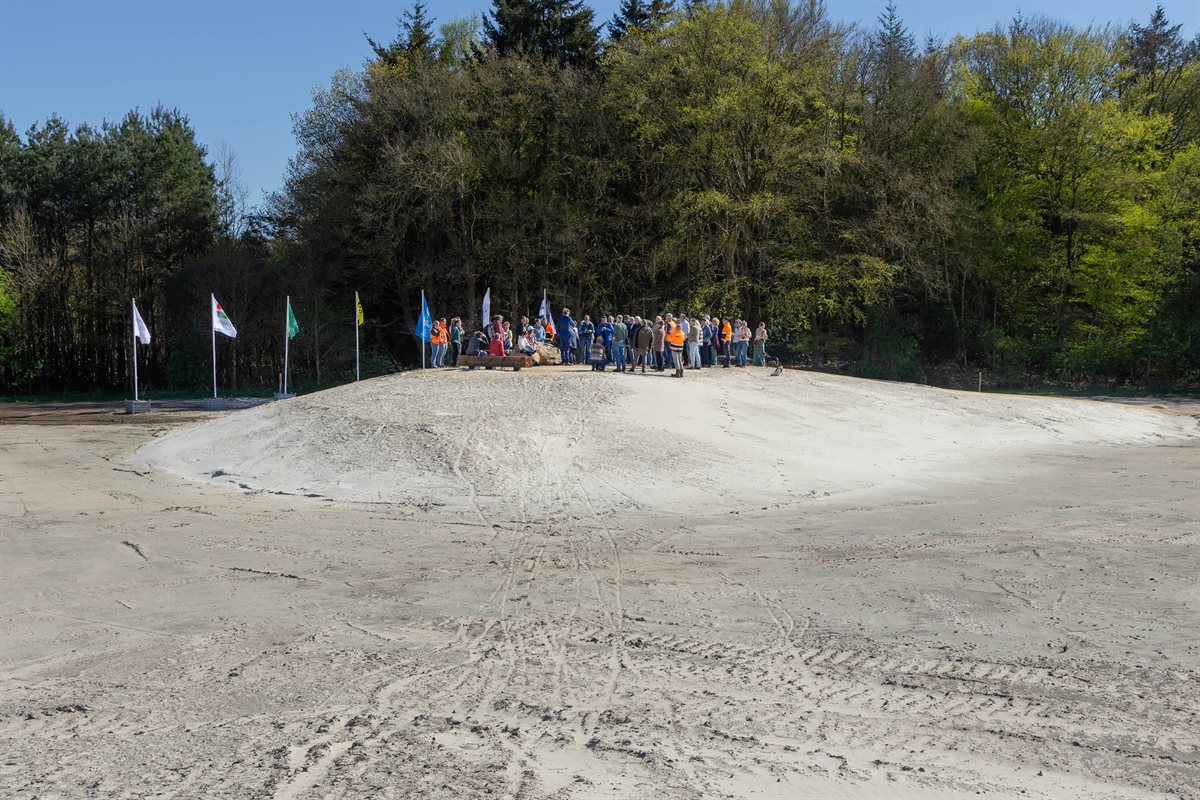 De speeches op de stuifduin